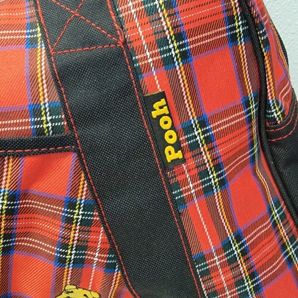 Vintage Disney Winnie the Pooh Plaid Travel Shoulder Bag - Picture 9 of 15